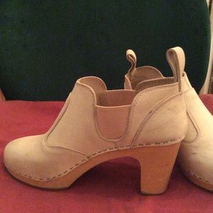 Toffel Swedish Hasbeens / cream/ used